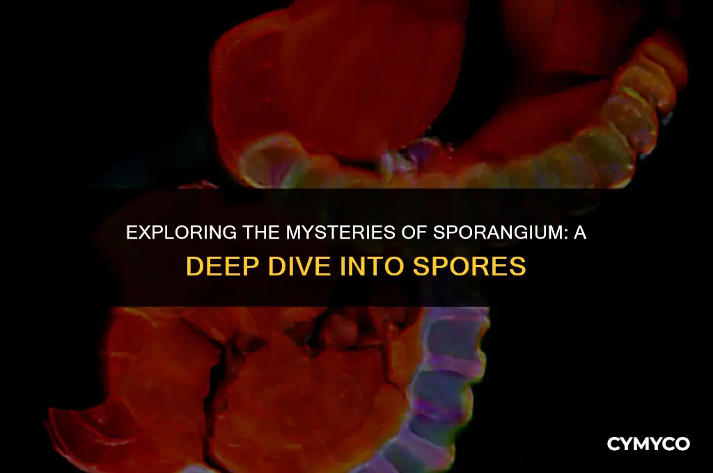 are any spores in the sporangium