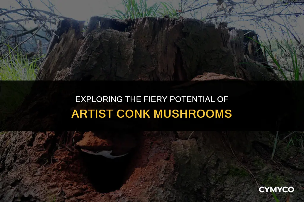 are artist convk mushrooms good for fire