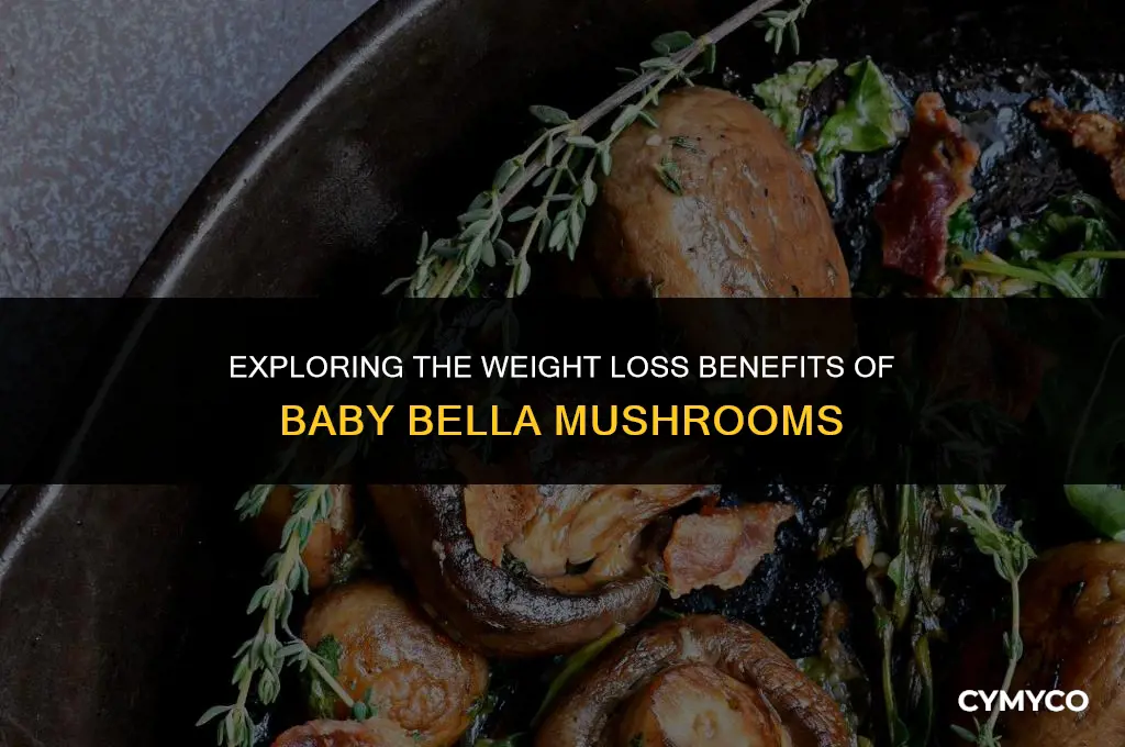 are baby bella mushrooms good for weight loss