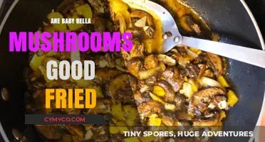 Savoring Baby Bella Mushrooms: A Frying Adventure