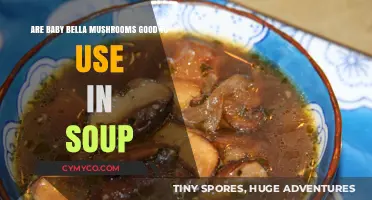 Delicious Baby Bella Mushrooms: A Perfect Addition to Your Soup