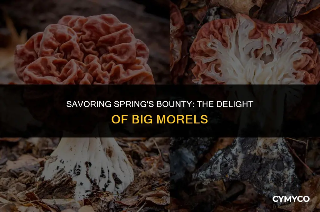 are big morels good to eat