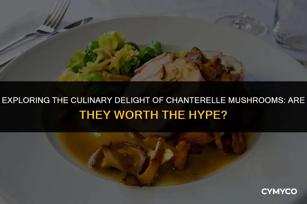 are chantrelle mushrooms good