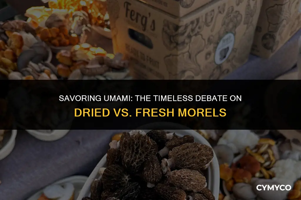 are dried morels as good as fresh