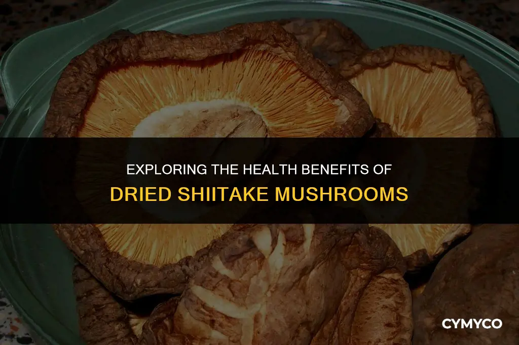 are dried shitake mushrooms good for you