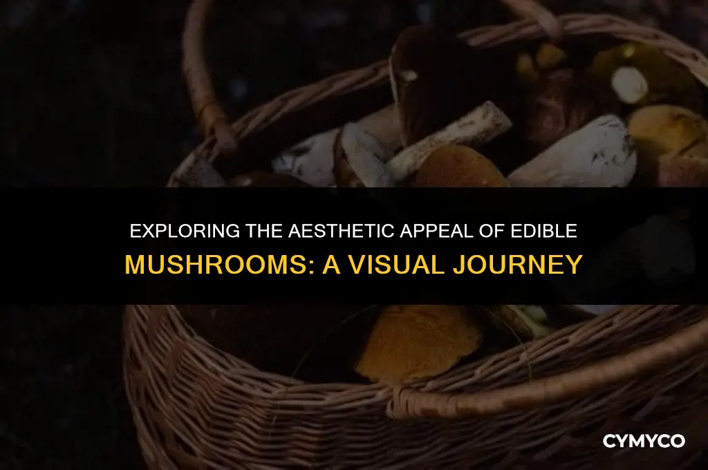 are edible mushrooms pretty