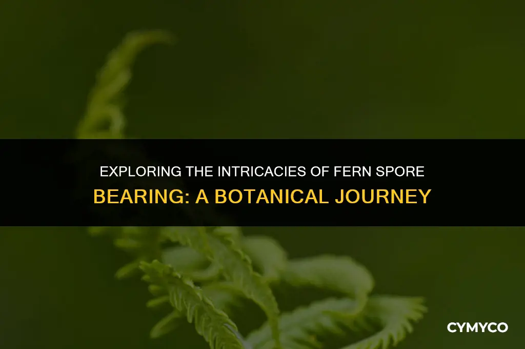 are fern spore beqring