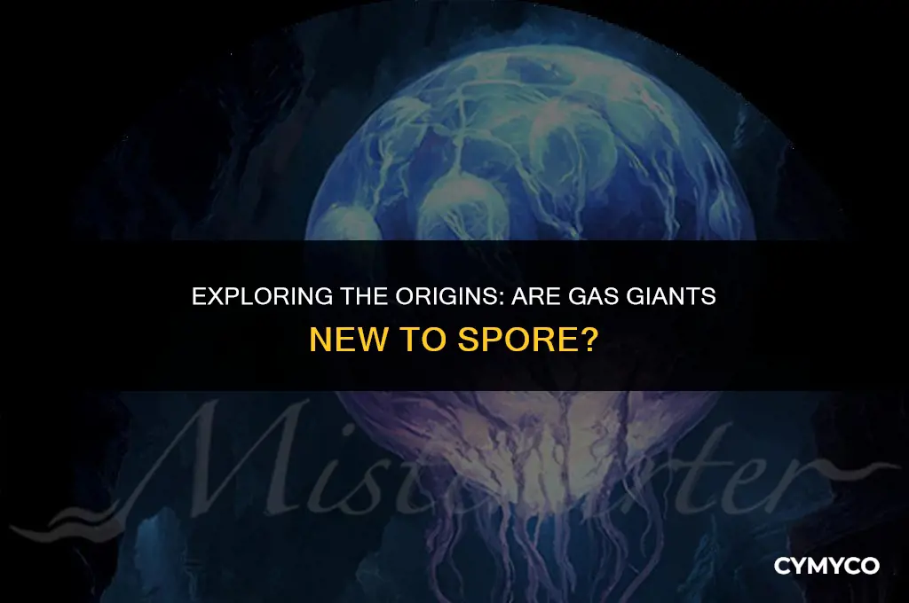 are gas giants new to spore