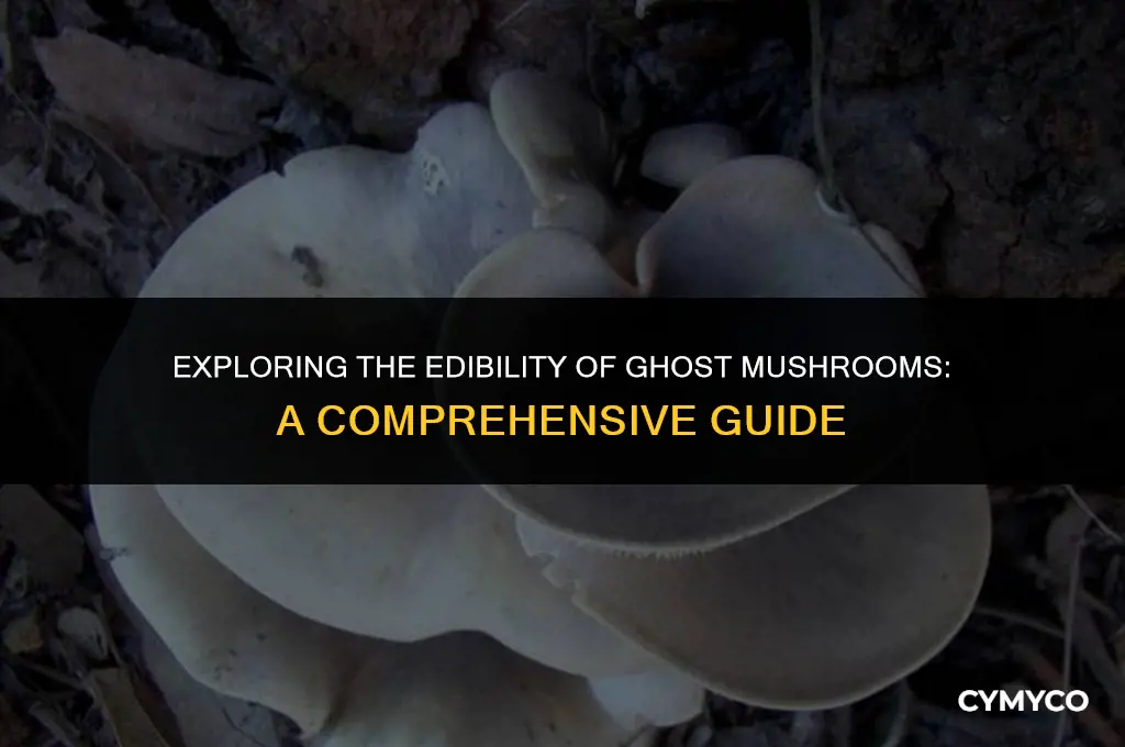 are ghost mushrooms poisonous