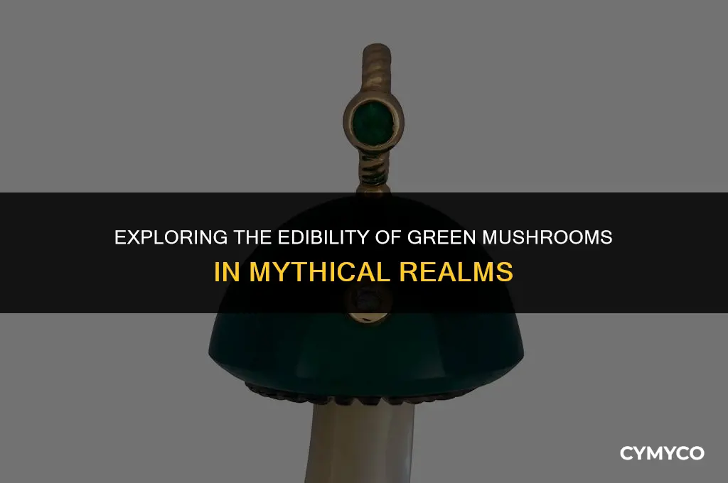 are green mushrooms good in green hell