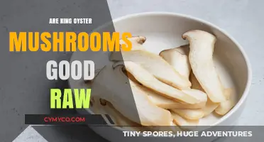 Exploring the Edibility of King Oyster Mushrooms in Their Raw Form