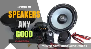 Exploring the Quality of Morel Car Speakers: A Comprehensive Review