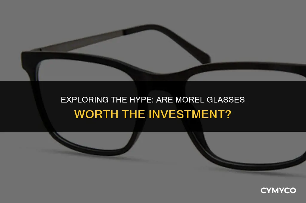 are morel glasses good