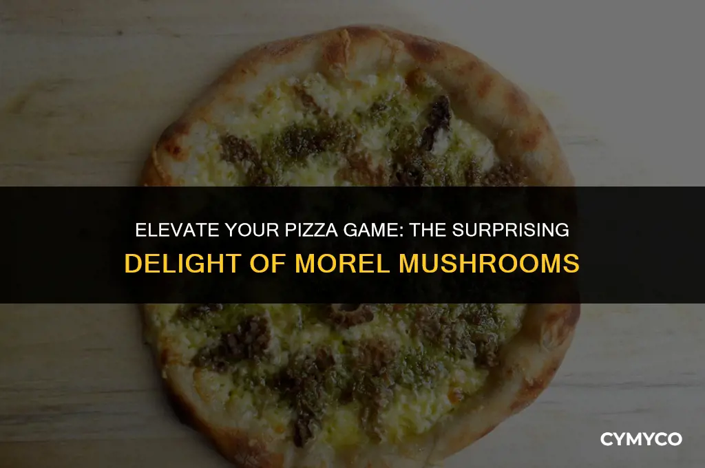 are morels good on pizza