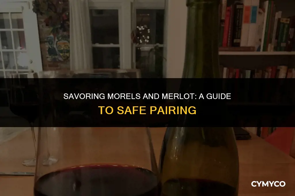 are morels ok to eat when drinking alcohol