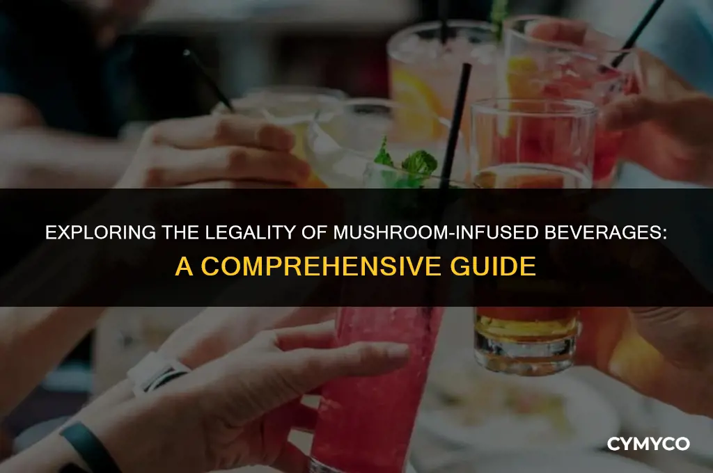 are mushroom drinks legal