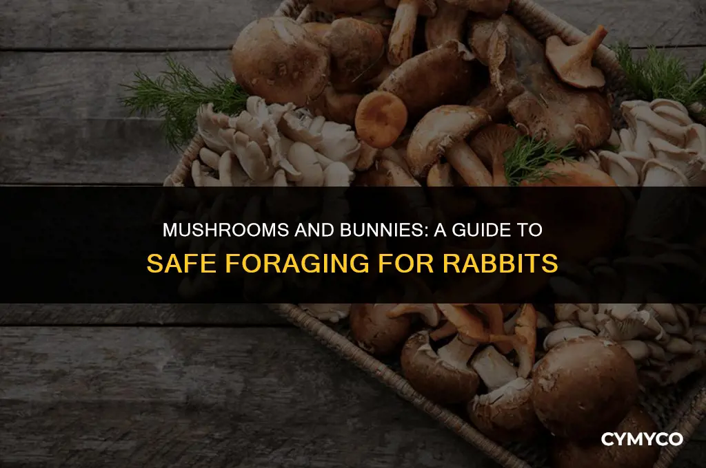 are mushrooms bad for rabbits