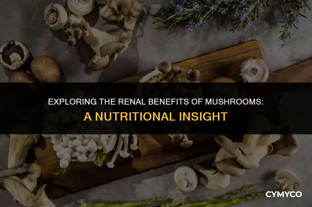 are mushrooms good to eat for kidneys
