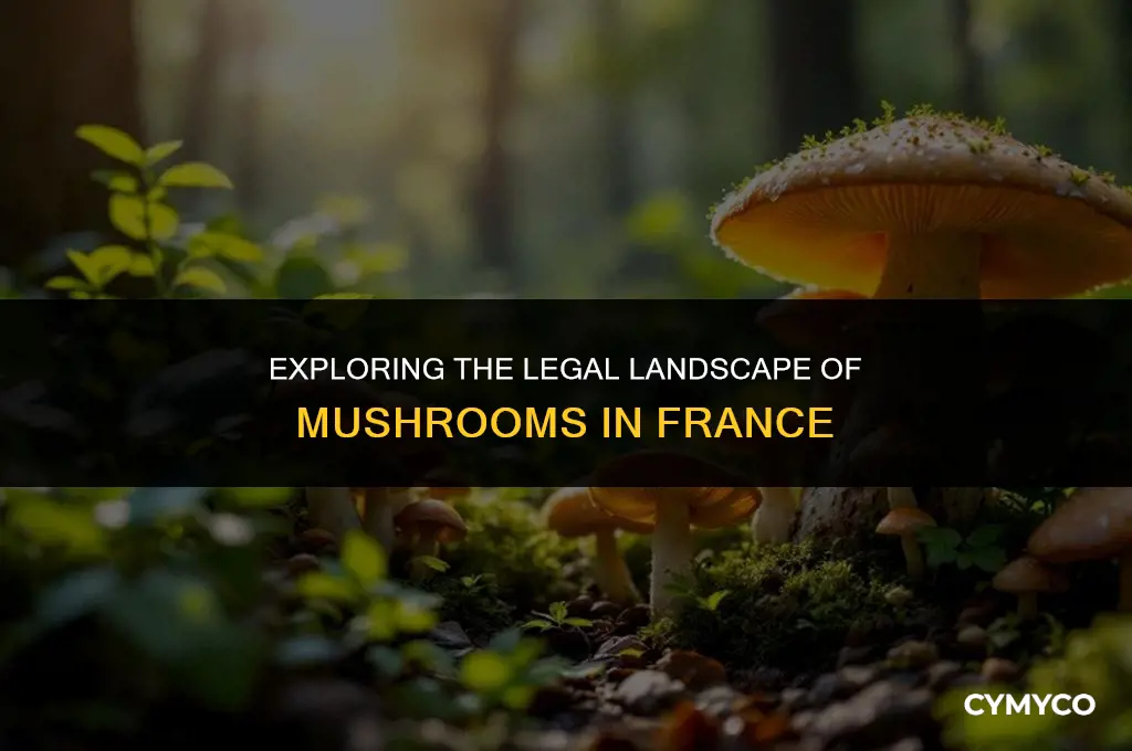 are mushrooms legal in france