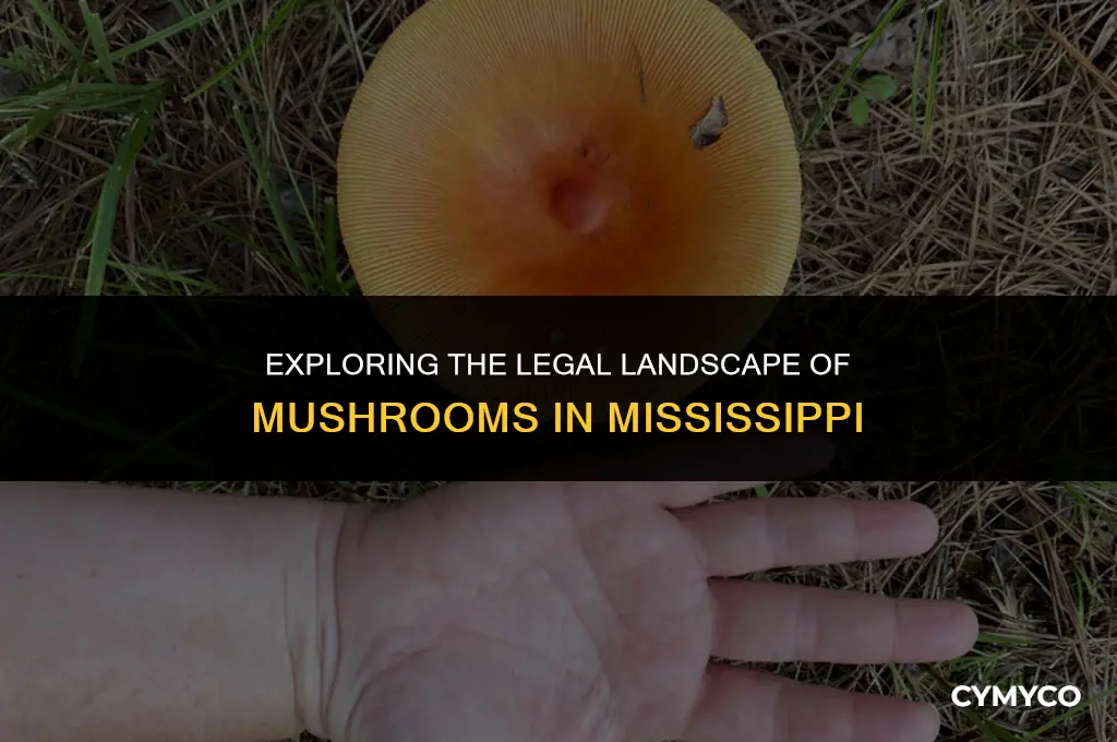 are mushrooms legal in mississippi