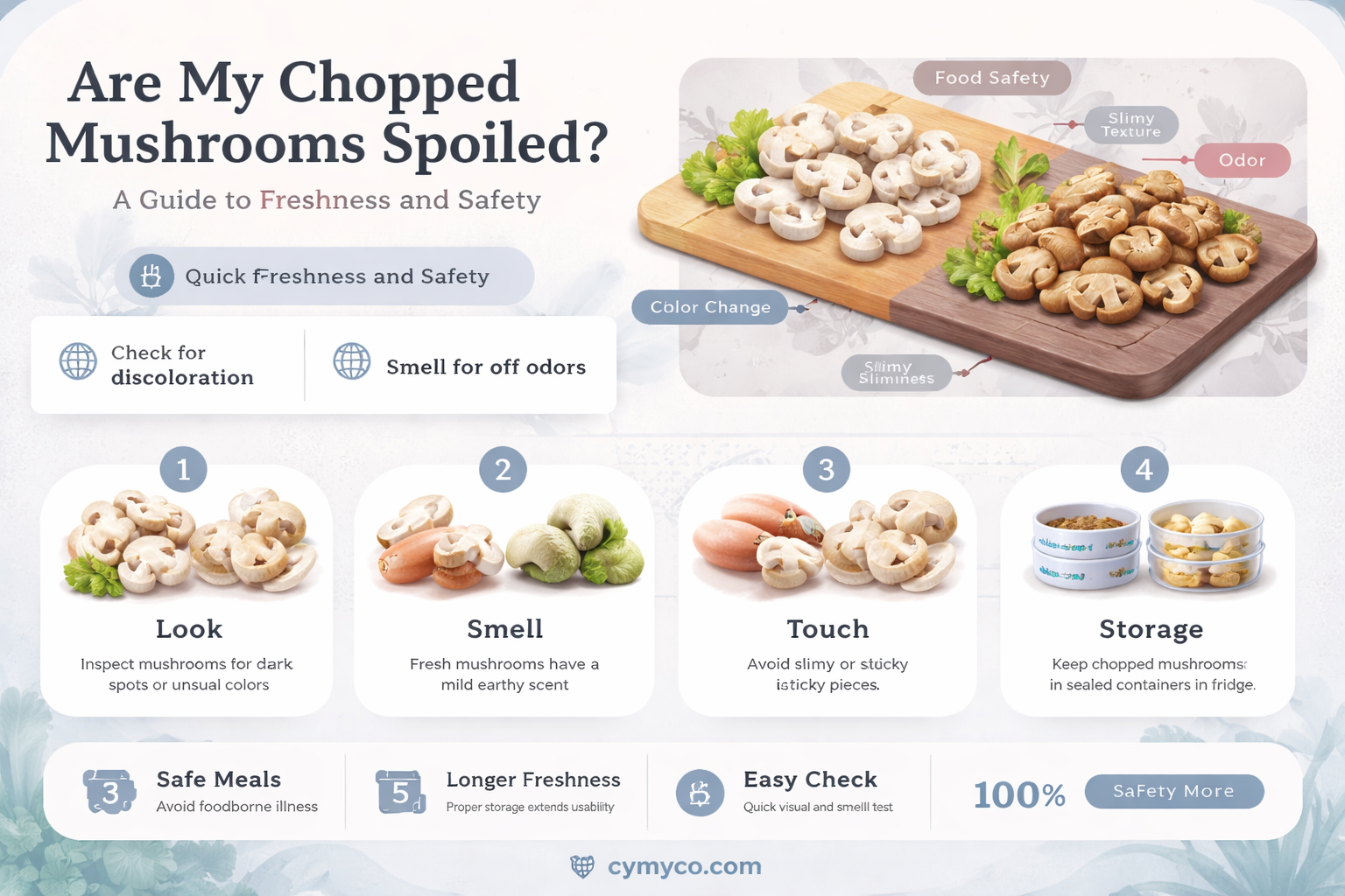 are my chopped mushrooms bad