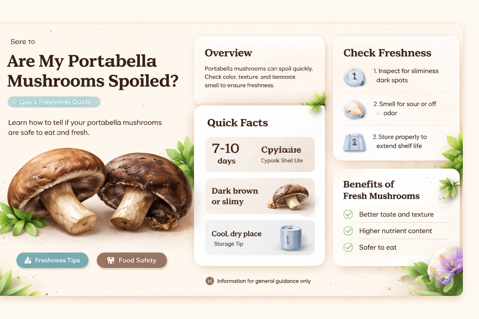 are my portabella mushrooms bad