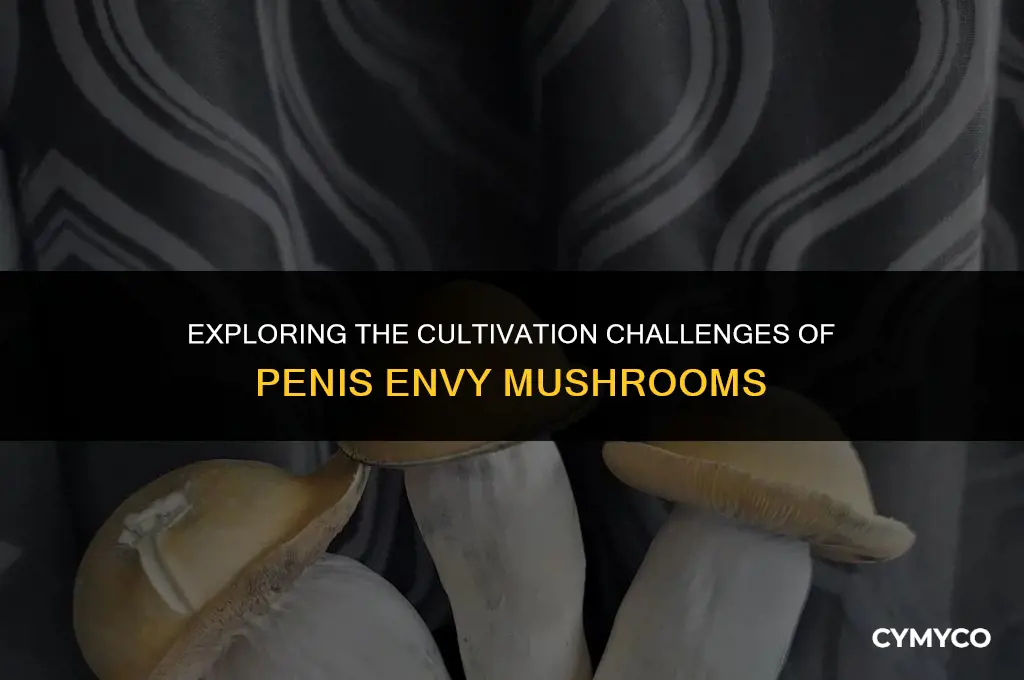 are penis envy mushrooms hard to grow