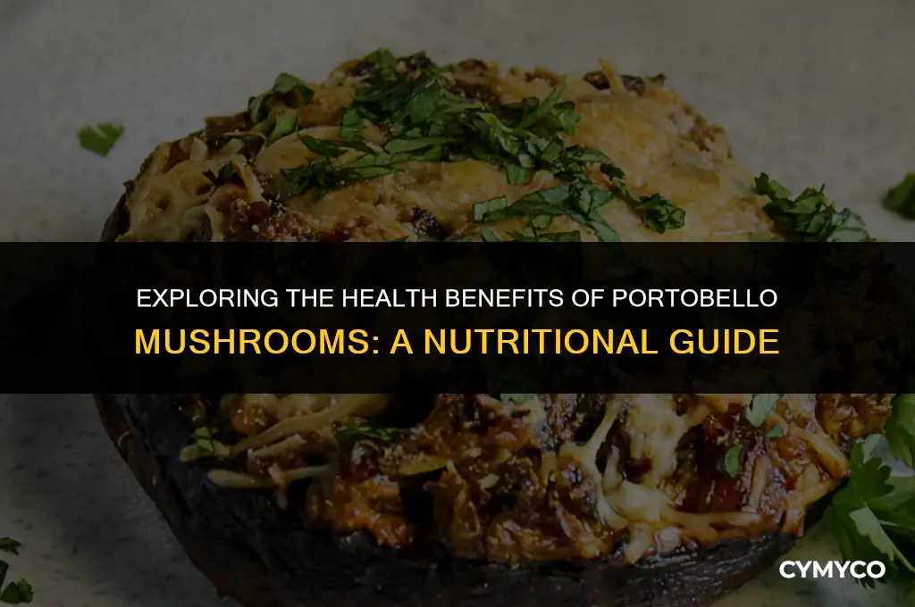 are portobello mushrooms healthy to eat