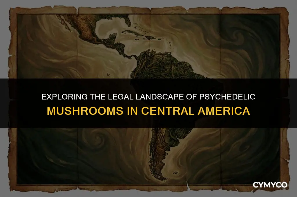 are psychdelic mushrooms legal in central america