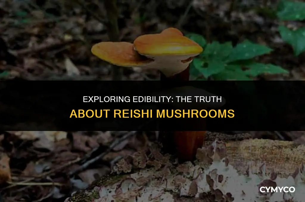 are reishi mushrooms edible
