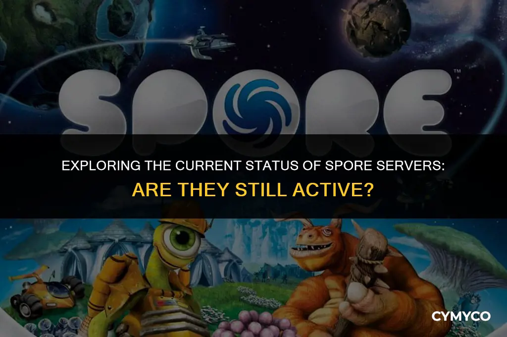 are spore servers still up