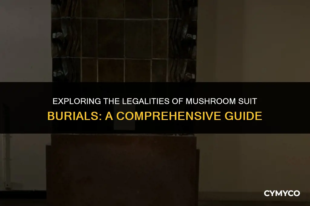 are there legal restrictions on mushroom suit burial clothing
