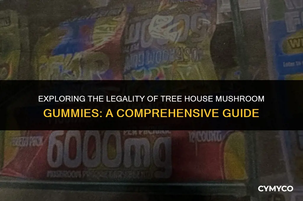 are tre house mushroom gummies legal