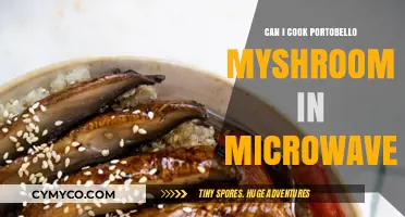 Microwave Magic: Transforming Portobello Mushrooms into a Delicious Meal