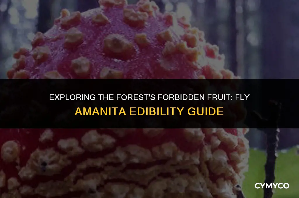 can i eat fly amanita in the forest