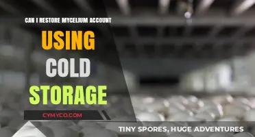 Reviving Your Mycelium: A Guide to Cold Storage Account Restoration