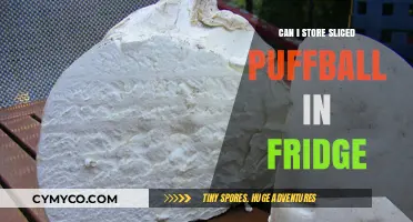 Freshness Preserved: Storing Sliced Puffball in the Fridge