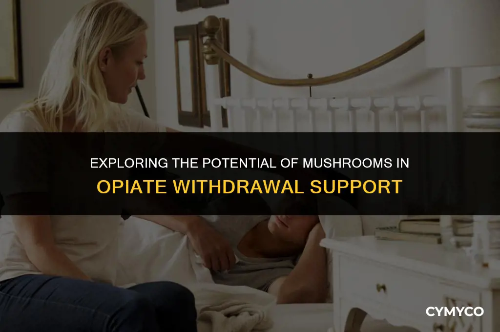 can mushrooms help opiate withdrawal