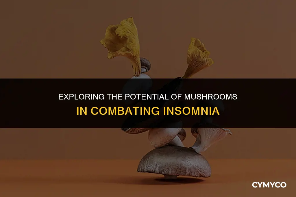 can mushrooms help with insomnia