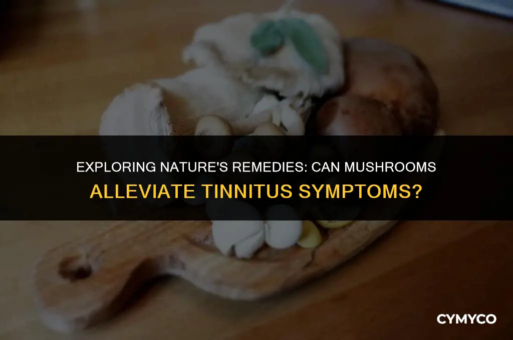 can mushrooms help with tinnitus