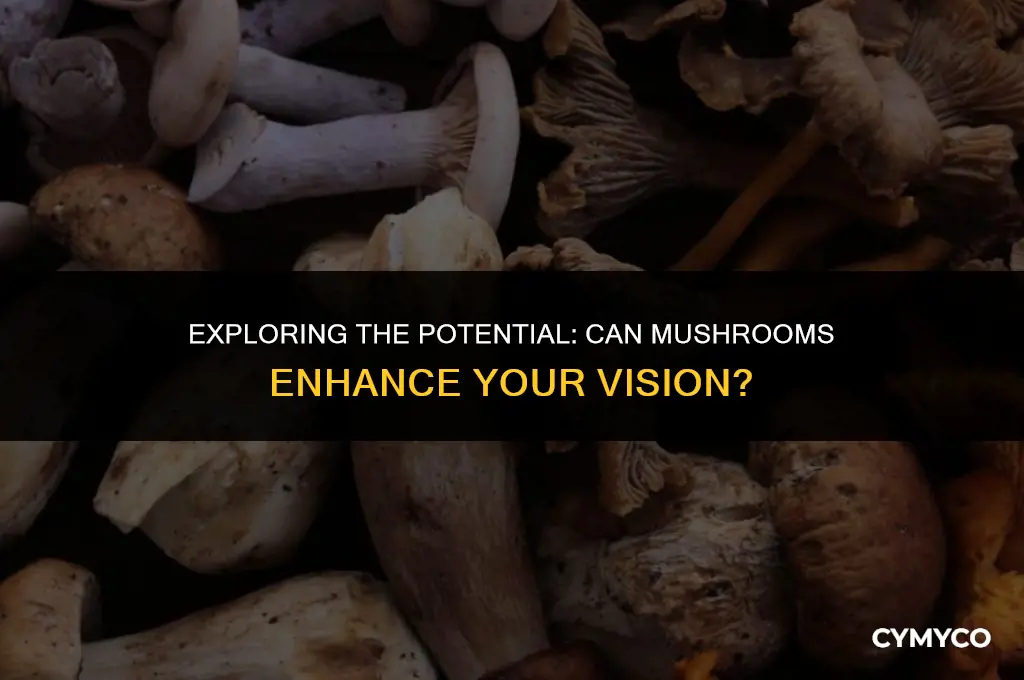 can mushrooms improve eyesight