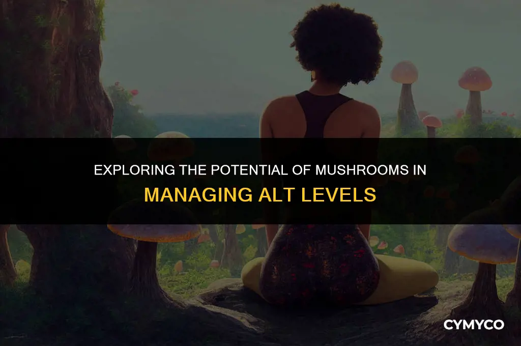 can mushrooms lower alt levels