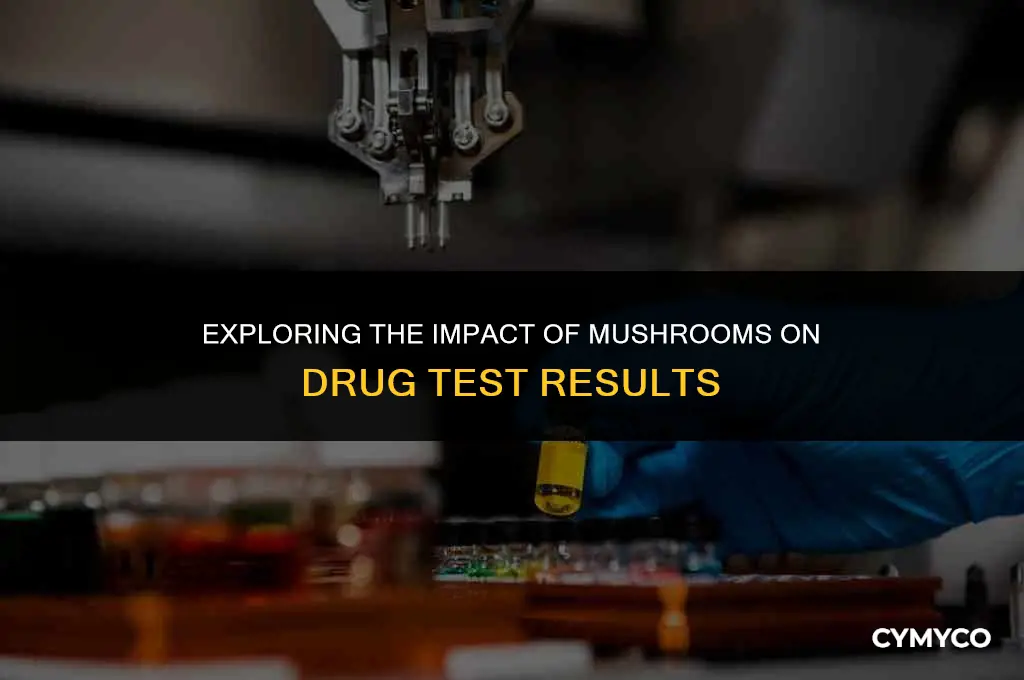 can mushrooms make you fail a drug test