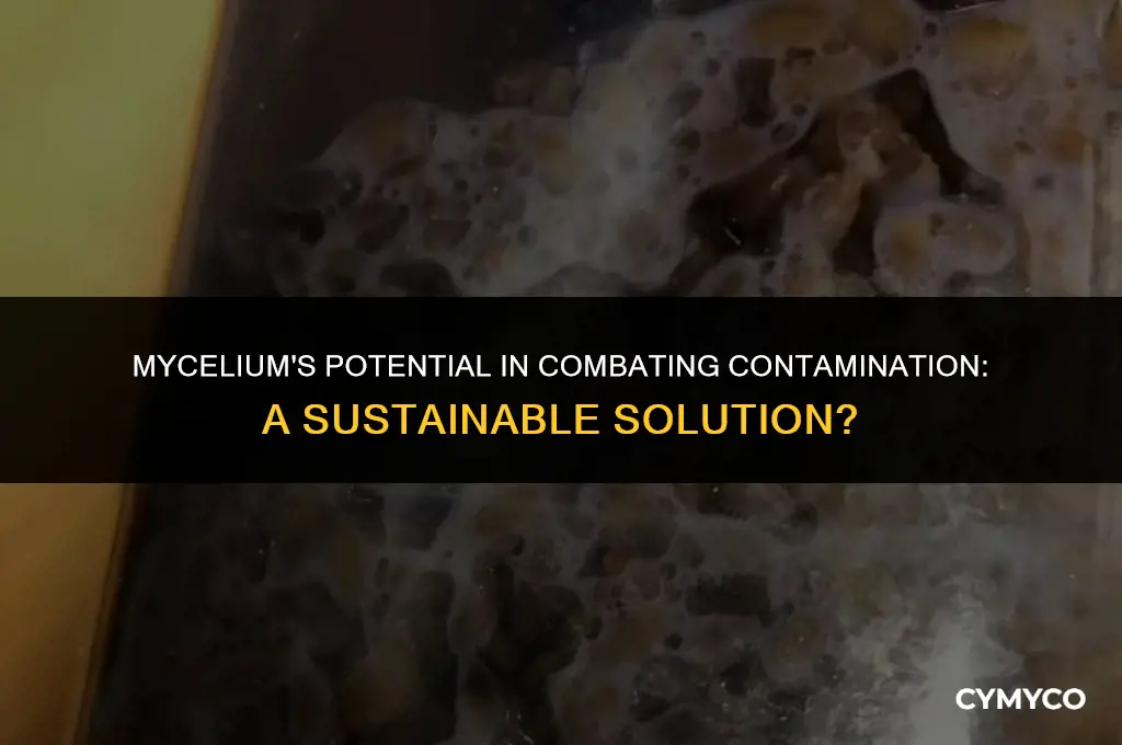 can mycelium beat contamination