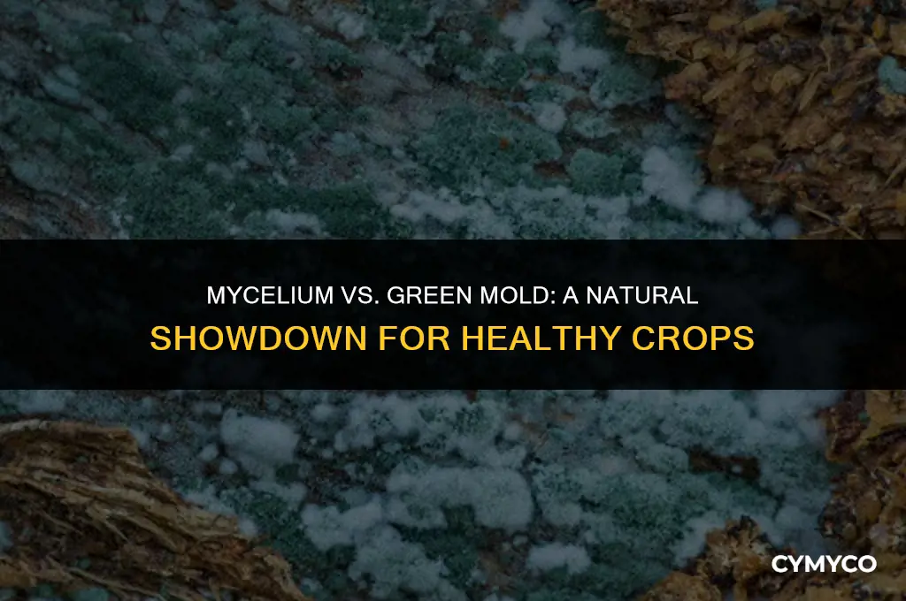can mycelium beat green mold