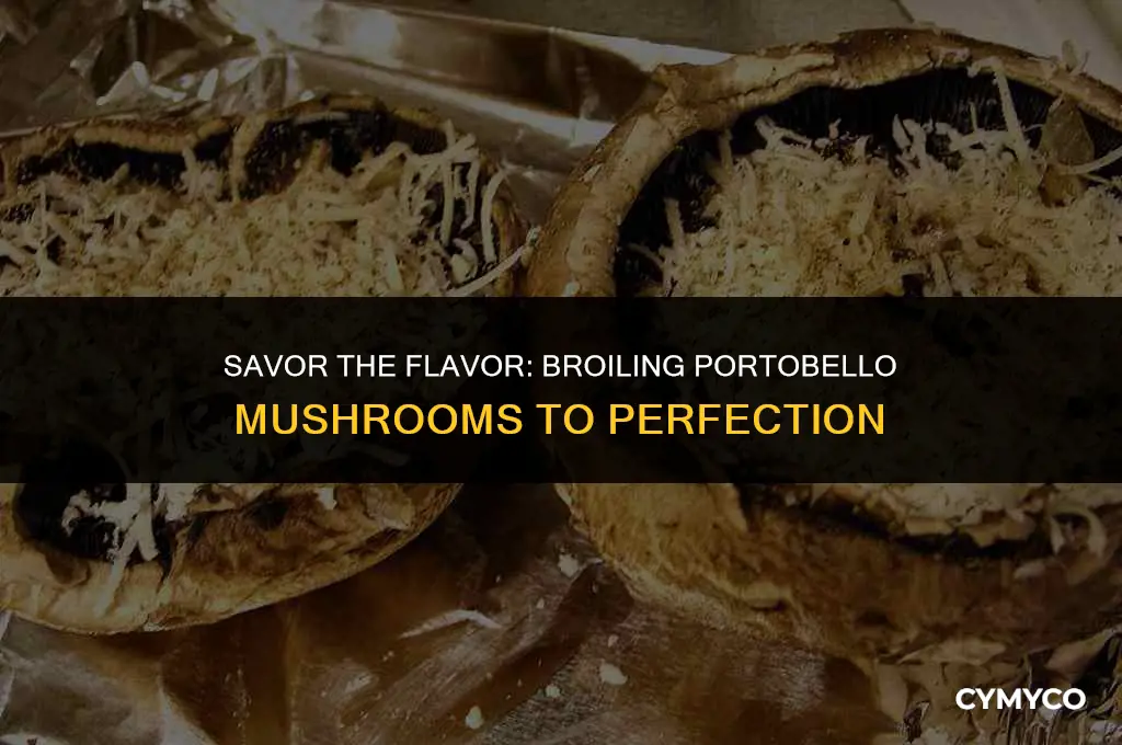 can you broil portobello mushrooms