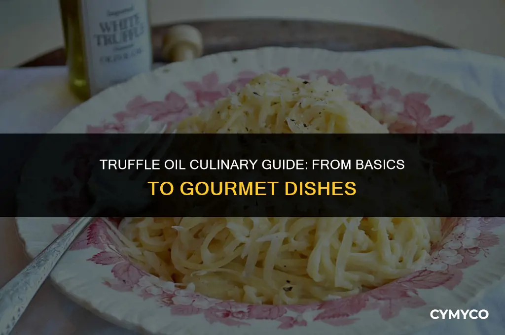 can you cook truffle oil