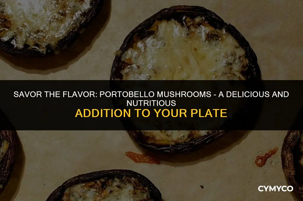 can you eat portobello mushrooms