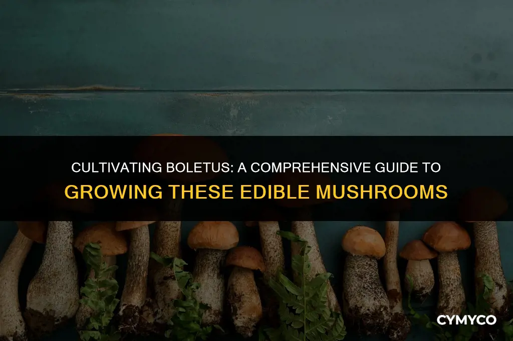 can you grow boletus