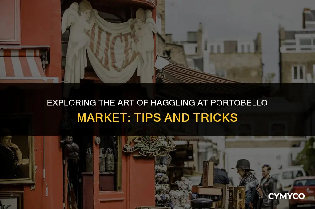 can you haggle at portobello market